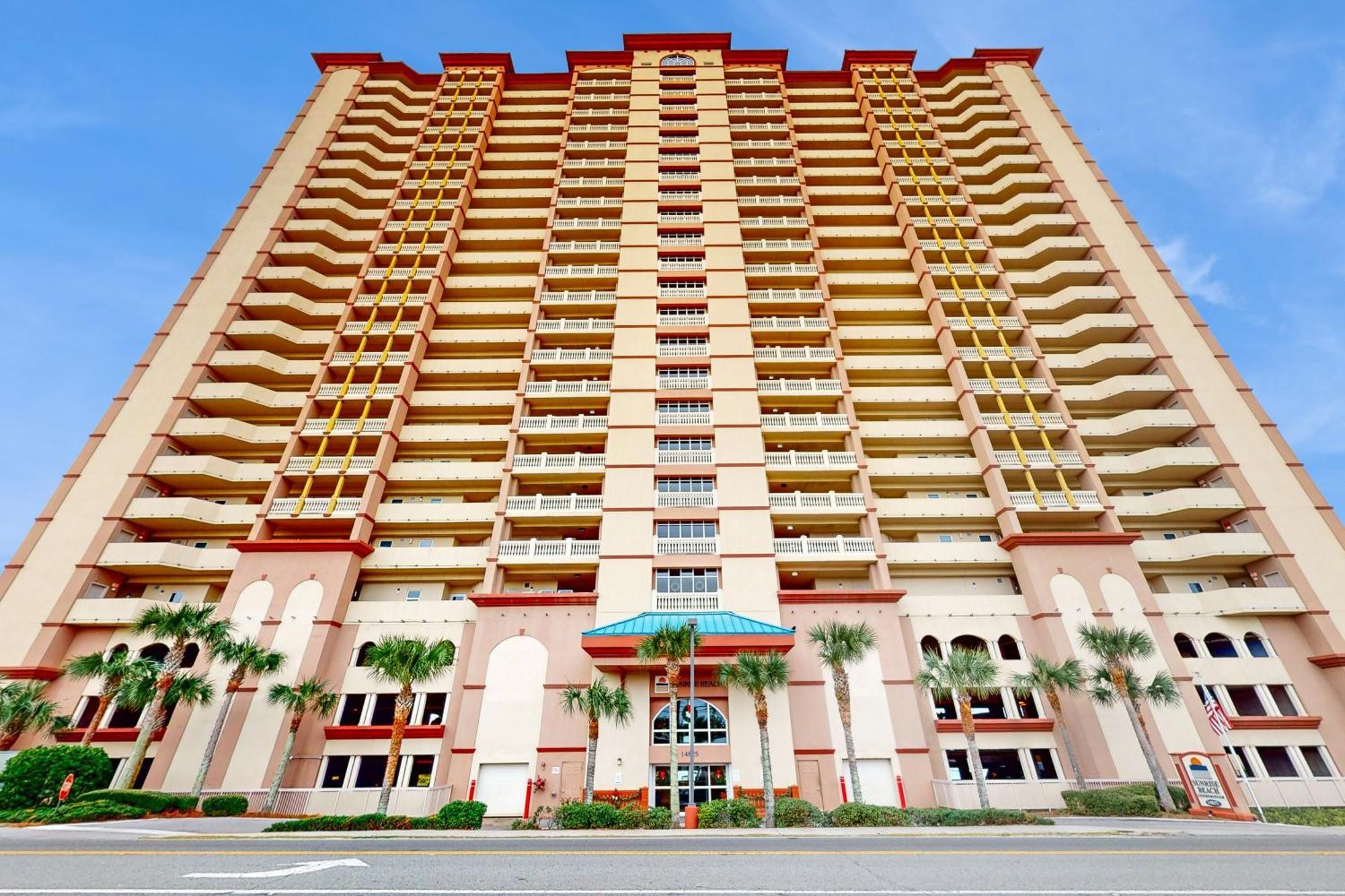 Sunrise Beach 1702 - Beachfront Condo بنما سيتي بيتش المظهر الخارجي الصورة