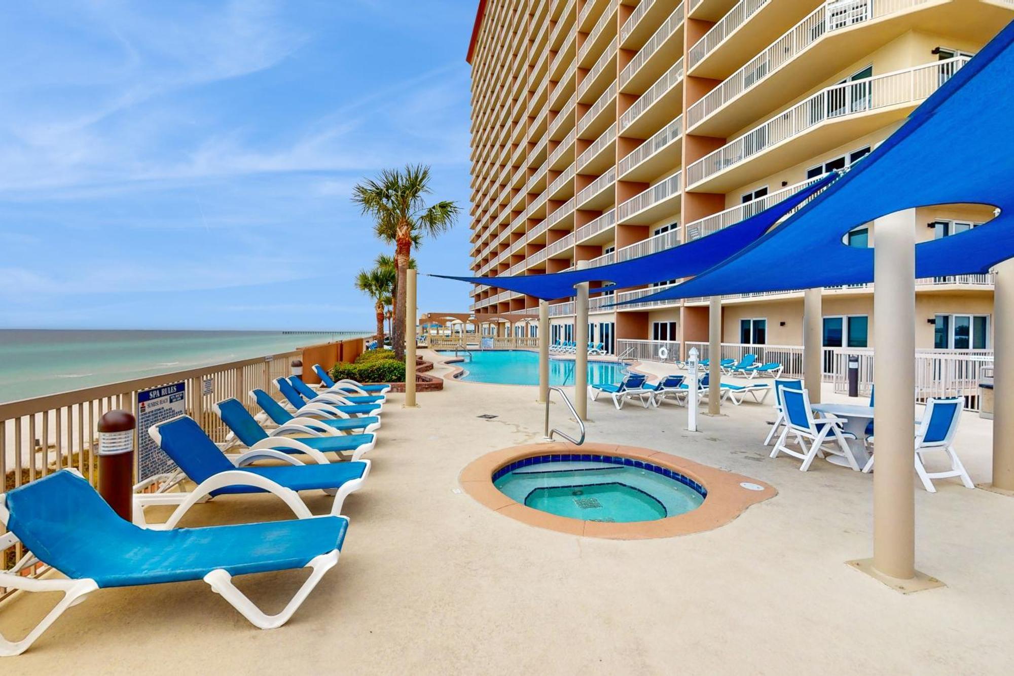 Sunrise Beach 1702 - Beachfront Condo بنما سيتي بيتش المظهر الخارجي الصورة